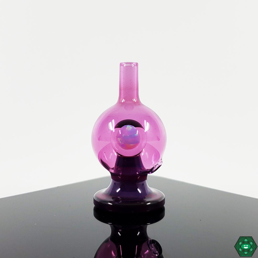  Stylish and Functional Glass Cap: This cap from Soup Glass combines aesthetic appeal with practical functionality, enhancing both the look and performance of your dabbing setup.