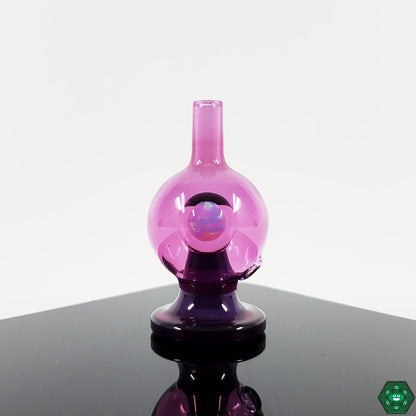  Stylish and Functional Glass Cap: This cap from Soup Glass combines aesthetic appeal with practical functionality, enhancing both the look and performance of your dabbing setup.