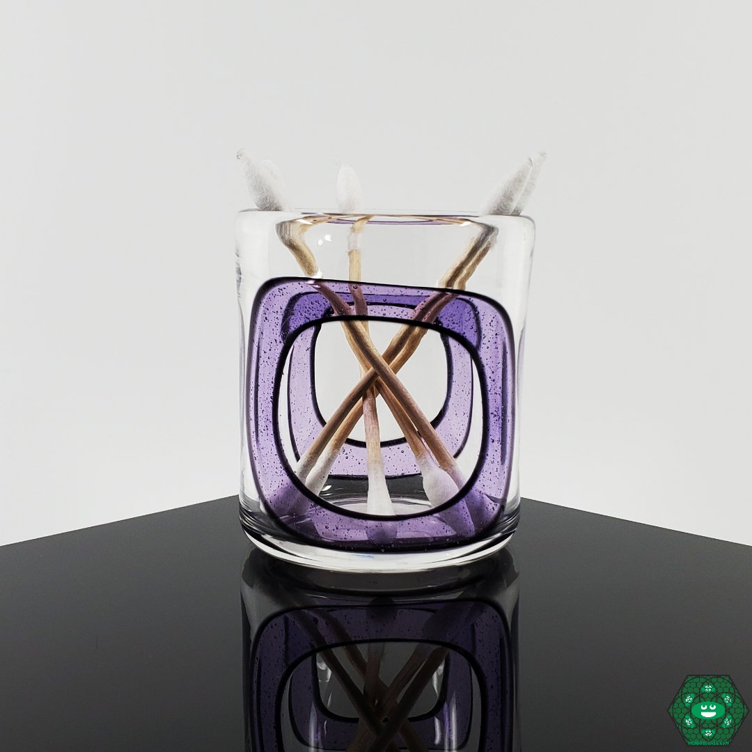  Stylish Q-Tip Holder: This Bowman Q-Tip Jar is not only functional but also adds a touch of style to your dab setup.