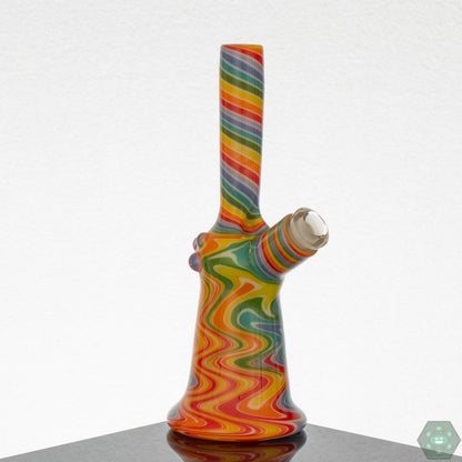 Suzewits Glass Tube - Pastel Rainbow - @Suzewits_glass - HG