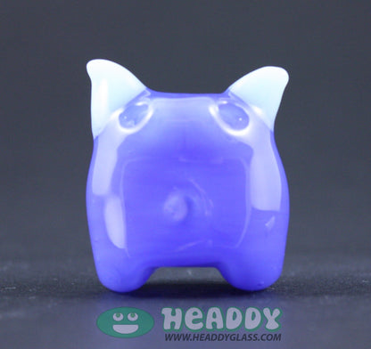 Swanny Glass shorty bull pendant - HG Shipping Dept. - HG