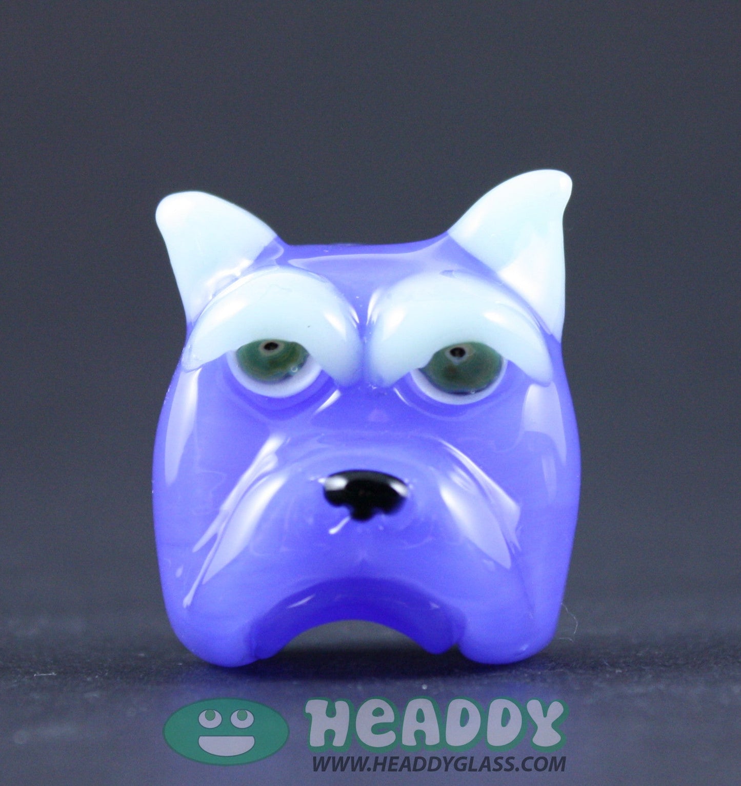 Swanny Glass shorty bull pendant - HG Shipping Dept. - HG