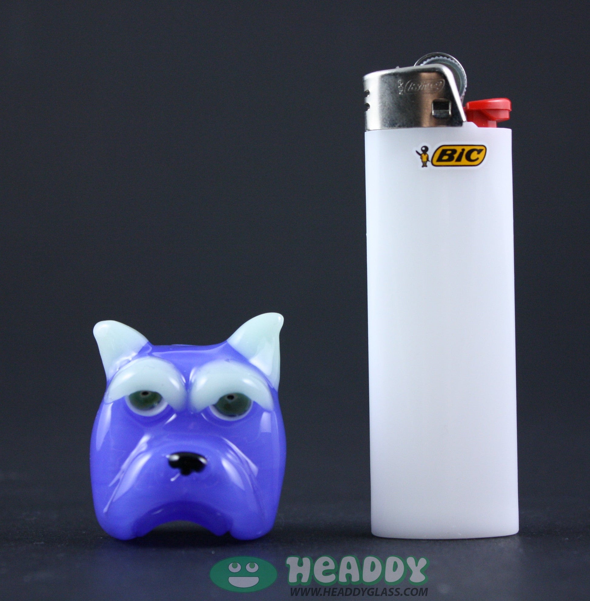 Swanny Glass shorty bull pendant - HG Shipping Dept. - HG