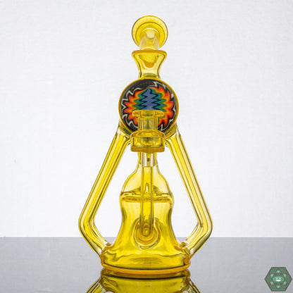 Tainted Glass Terps Recycler for enhanced terpene flavor and smooth dabbing.