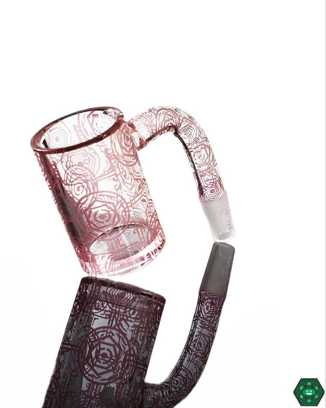 Temple Quartz - 25MM Gold Fumed Flat Top Nails - @Templequartz - HG