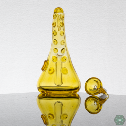 Wicked Glass Tentacle Traveler, a durable glass rig designed for both visual appeal and long-lasting performance.