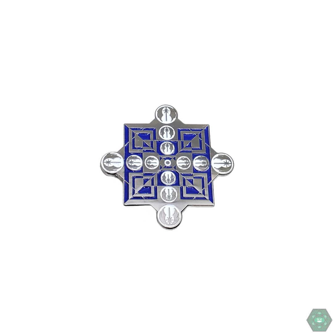 The Lightside Pin featuring a sleek design, made with durable metal for long-lasting wear, perfect for adding a stylish touch to any collection.