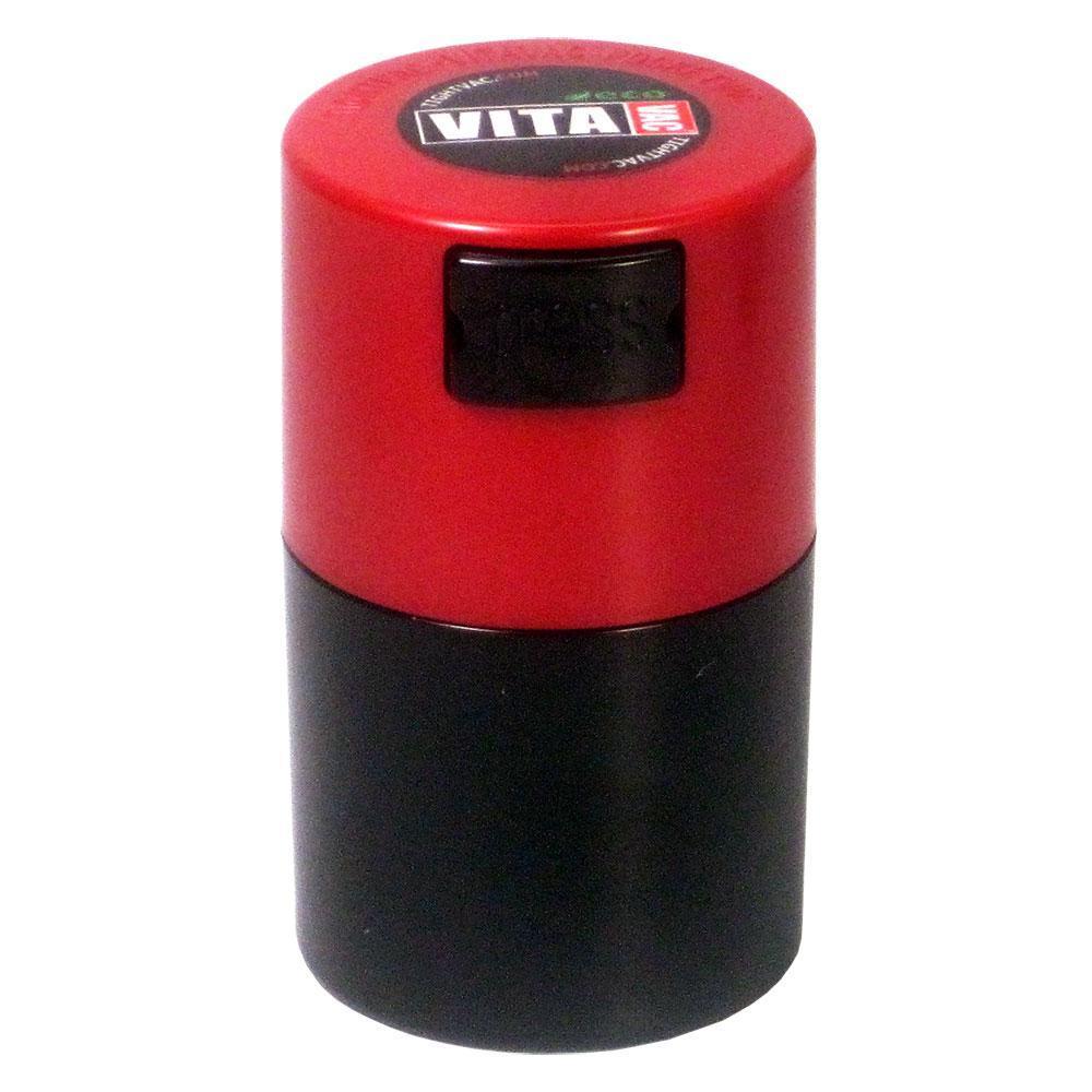 Tight Vac Extra Small 0.7oz container, compact and airtight, perfect for micro storage, ideal for herbs or other small items.