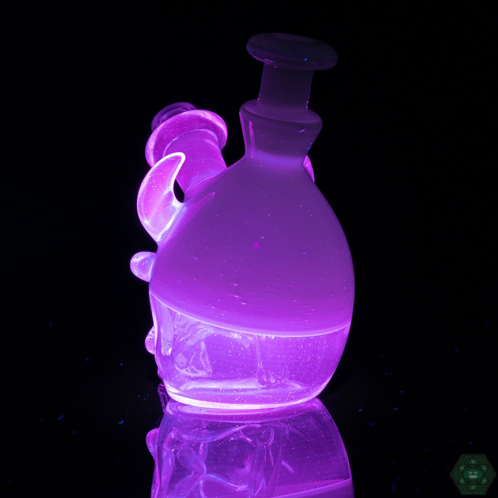 Tuskum Glass Skull Jammer - Mint - @Tuskum_glass - HG