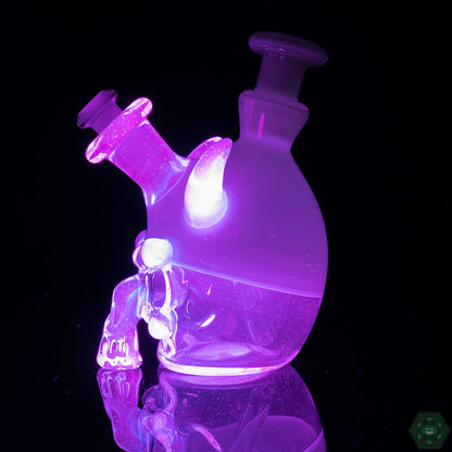 Tuskum Glass Skull Jammer - Mint - @Tuskum_glass - HG