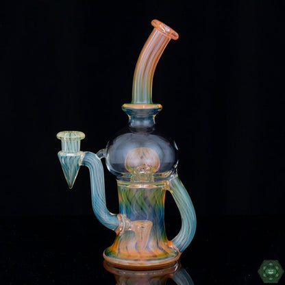  Unique Glass Bubbler: This bubbler from Tube Sock Glass is a visually striking piece, perfect for collectors looking for style and performance