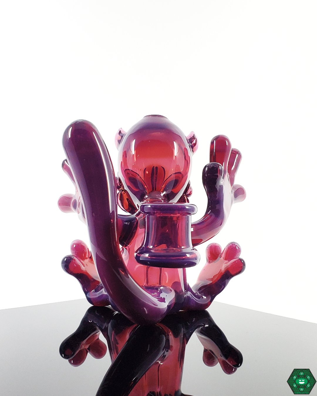 Unique Glass Dab Rig: The Casto Glass Blickey Sitdown, a heady piece that blends artistic design with high-performance functionality.