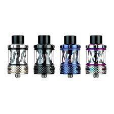 Uwell Nunchaku Tank, a stylish stainless steel sub-ohm tank featuring adjustable airflow, a convenient top-fill design, compatibility with multiple Uwell coils, a 5ml capacity, and ideal for vapers seeking performance and style.
