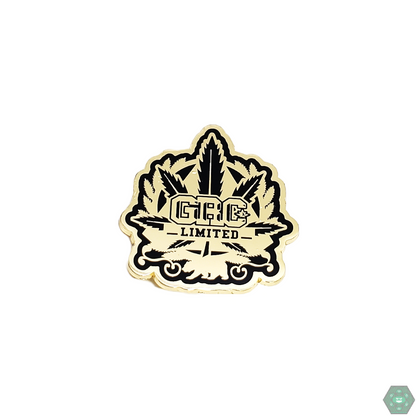 Close-up of White Rhino Silver Pin, showcasing its detailed design and high-quality metal finish, ideal for adding a unique touch to any collection.