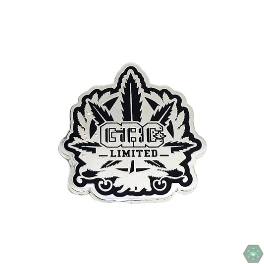 White Rhino Silver Pin featuring a sleek animal design with durable metal finish, perfect for wildlife lovers and pin collectors.