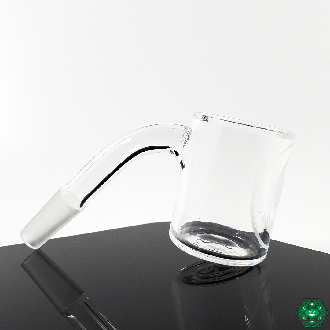 Whitney Harmon 30mm Flat Top Banger – 10mm 45° joint, designed for precise dabbing, available at Headdy Glass with superior craftsmanship.