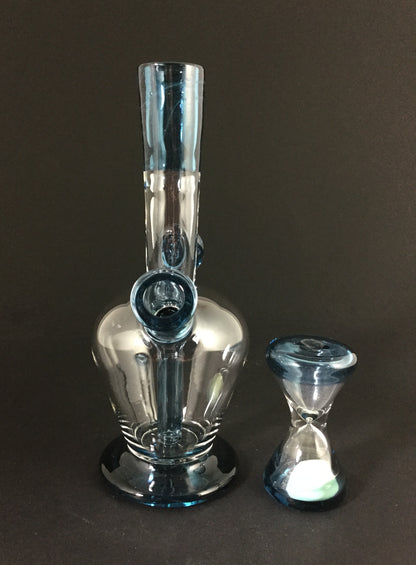 Whitney Harmon Minitube Set, a complete kit featuring a precision-crafted minitube, hard case, and timer for the discerning glass enthusiast.