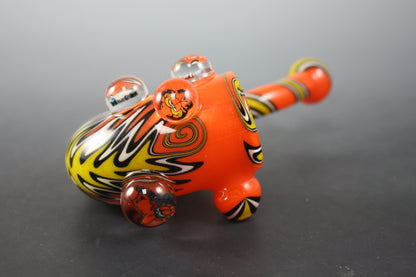 Close-up of the Sherlock pipe.