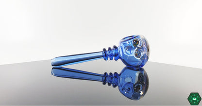 Wig Wag Glass Pipe by Kyle White, featuring an intricate and mesmerizing design for discerning enthusiasts.