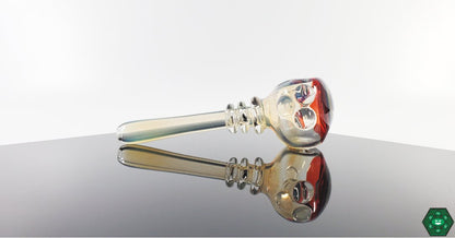 Wig Wag Spoon by Kyle White, designed with a comfortable grip for an enjoyable smoking experience.
