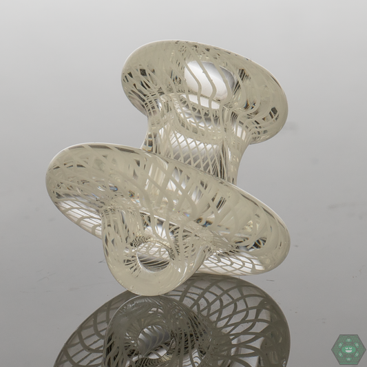  Willy Wolly Glass Retti Puffco Cap, a precision-controlled dabbing cap designed for optimized airflow and stylish dabbing sessions.