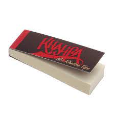 Wiz Khalifa Pre-Rolled Tips – Unbleached paper tips for durability, smooth airflow, and premium support for easy rolling.